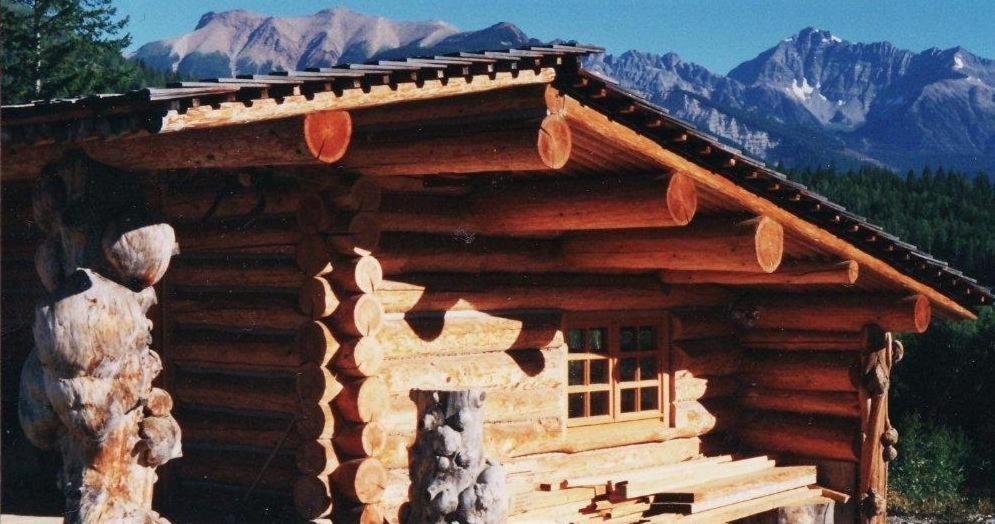Villa Rocky Mountain Log Chalet Golden Exterior foto